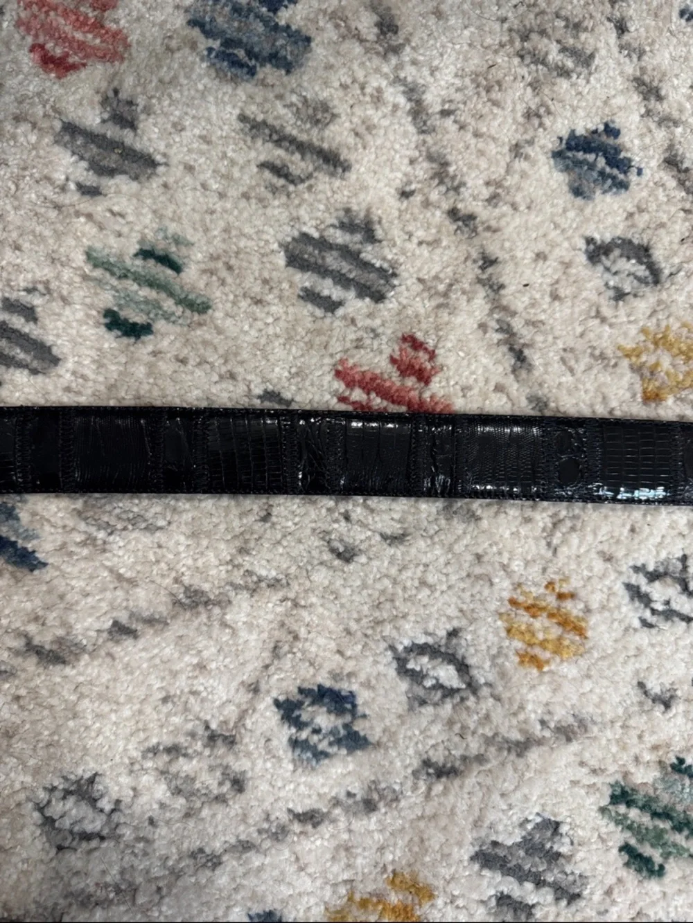 Vintage genuine crocodile